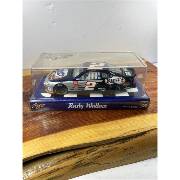 Rusty Wallace #2‎ Miller Lite Harley Davidson 2001 Taurus Nascar - Picture 1 of 10